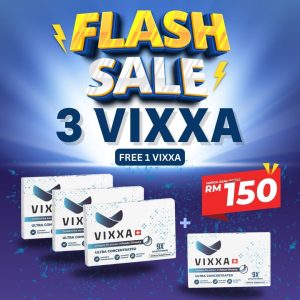 Pakej Flash Sale ( 4 Kotak Vixxa+)